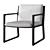 Luxury RH Vietri Lounge Chair 3D model small image 1
