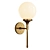 Elegant Beverly Hills Wall Sconce 3D model small image 1