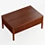 Mid-Century Lift-Top Coffee Table 3D model small image 2