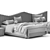 5-Piece Attached Bed Cat Set - 28 3D model small image 6