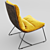 ARVA LOUNGE Sled Chair | Modern Design 3D model small image 2