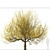 Pair of Cornus mas Trees 3D model small image 1