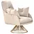 Modern Furniture Style Armchair 3D model small image 2