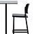 Elevate your space with the Alfiere High Table by Colos 3D model small image 4