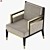 Modern Montreal Armchair 3D model small image 5