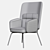 Cozy and Chic BINGSTA Armchair 3D model small image 4