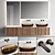 Antonio Lupi Binario 12 Vanity Set 3D model small image 1