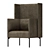 Elevate Your Comfort: Talk High-Back Armchair 3D model small image 8