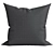 Luxury Textured Decorative Pillows 3D model small image 4