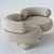 Elegant Siamese Sofa: Perfectly Crafted 3D model small image 2