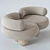 Elegant Siamese Sofa: Perfectly Crafted 3D model small image 4