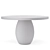 Ceramic Masterpiece: Liaigre Craie Table 3D model small image 3