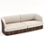 Luxury Italian Bampton Sofa 3D model small image 1