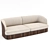 Luxury Italian Bampton Sofa 3D model small image 5