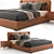SleekMax Bed 3D model small image 1
