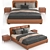 SleekMax Bed 3D model small image 6