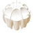  TRUBBNATE Hanging Lamp - Creates Beautiful Shadow Play 3D model small image 2