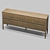 PATERNA Oak Veneer Buffet 3D model small image 1