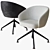 Sesta Swivel Botero Armchair 3D model small image 2