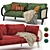 BuzziCane: Stylish and Versatile Sofa 3D model small image 1