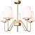 Elegant Olivia 3791 Chandelier Set 3D model small image 1