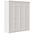 Elegant 4-Door Verona Wardrobe 3D model small image 1