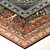 Elegant Persian Carpet: V-Ray Render 3D model small image 4
