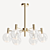 Modern HOLEVIER Chandelier: Stylish Illumination Gadget 3D model small image 1