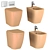 Modern Artceram Bathroom Set 3D model small image 5