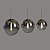 Modern Lukloy Pendant Lamp Set 3D model small image 1