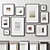 Versatile Set of 10 Picture Frames 3D model small image 1