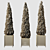 Elegant Cypress Tree 2015: 245cm x 62cm x 265cm 3D model small image 6