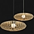 Elegant Anya Pendant Lamp 3D model small image 2