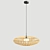 Elegant Anya Pendant Lamp 3D model small image 3