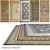 Luxurious Silk Carpets Collection (Set of 5) 3D model small image 1