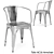 Modern Dining Set: Manchester III Table & Tolix AC16 Armchair 3D model small image 3