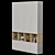 Modern Multi-Functional Furniture Shelf 3D model small image 2