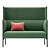 Sleek and Cozy Talk Sofa 3D model small image 2