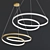 Elegant Luxury OZ Suspended Lights 3D model small image 2