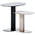 Contemporary Plinto Side Table 3D model small image 1