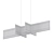 Stunning Astra Suspension Lamp 3D model small image 2