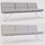 Modern ARVA Bench: Stylish and Functional 3D model small image 3