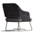 Elegant Comfort: Blazer Armchair 3D model small image 3