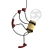 Unique Steampunk Style Chandelier 3D model small image 2