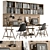 Modern Office Furniture Set 27 3D model small image 1