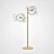 Bolle Floor Lamp: Stunning Bubble Design 3D model small image 1