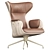 BD LOUNGER Armchair: Contemporary Comfort 3D model small image 1
