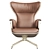 BD LOUNGER Armchair: Contemporary Comfort 3D model small image 3