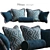 Elegant Pillow Design: Corona Render 3D model small image 1