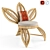 Arya Rattan Chair: Sleek and Stylish Seating 3D model small image 1